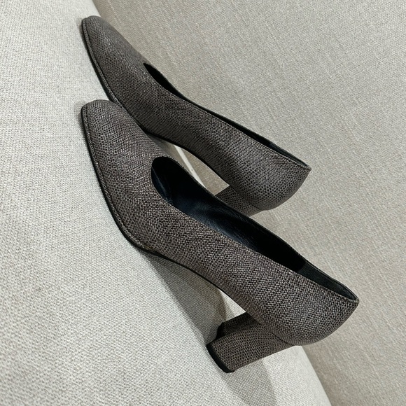 Stuart Weitzman Snakeskin Print Vintage Pumps Women's Size 9 - Picture 4 of 7